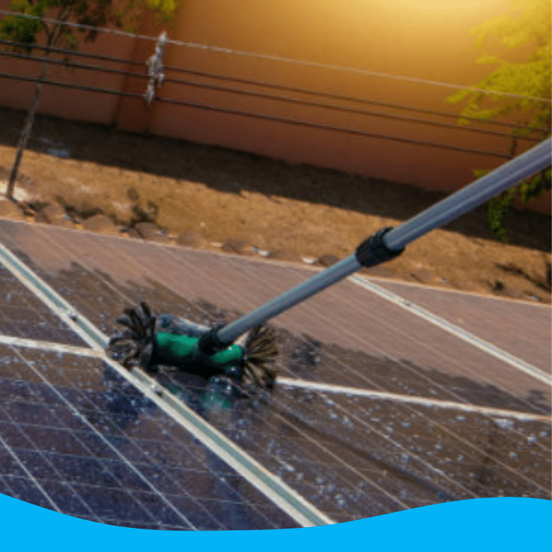 Commercial Solar Panel Cleaning