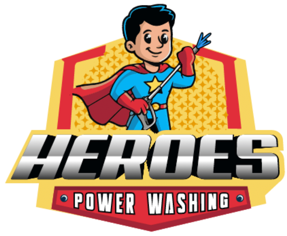 Heroes Power Washing Logo