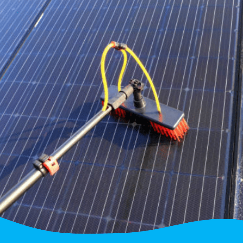 Residential Solar Panel Cleaning