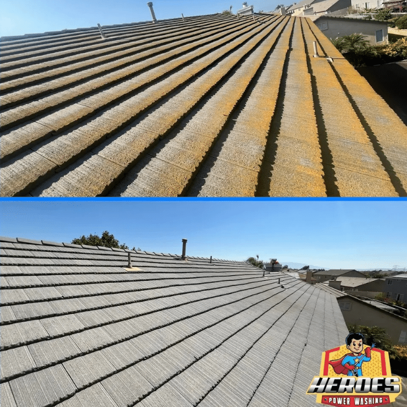 Roof Cleaning in Fontana, CA