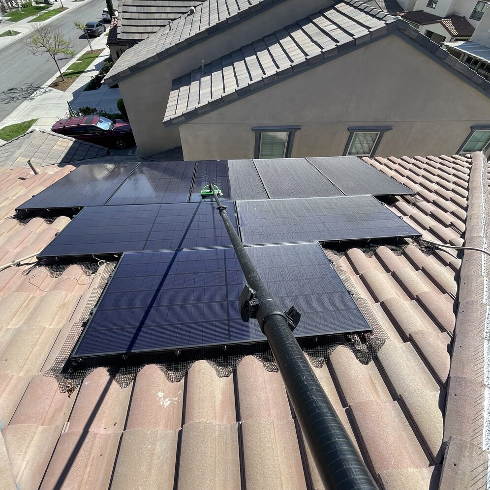 heroes solar panel cleaning